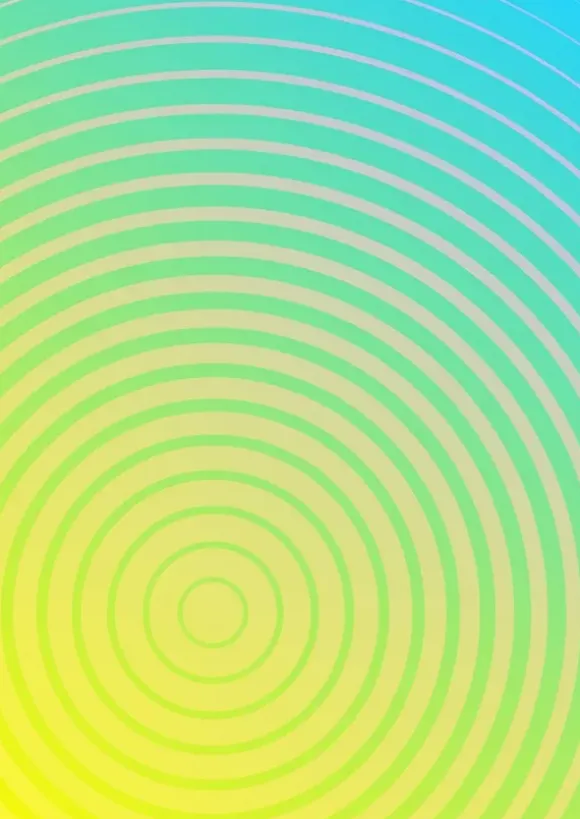 Circle Gradient Number Four