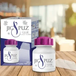 Colle 120 ml pour 2 Puzzles 1000 Pièces avec Spatule