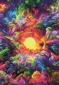 Colorboom - Jungle Psychédélique - Boite Compacte