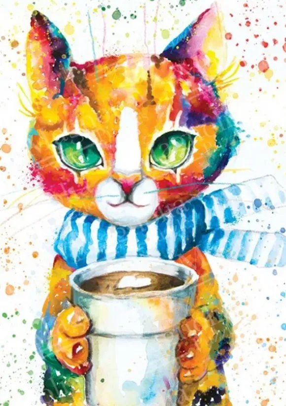 Colorful Cat