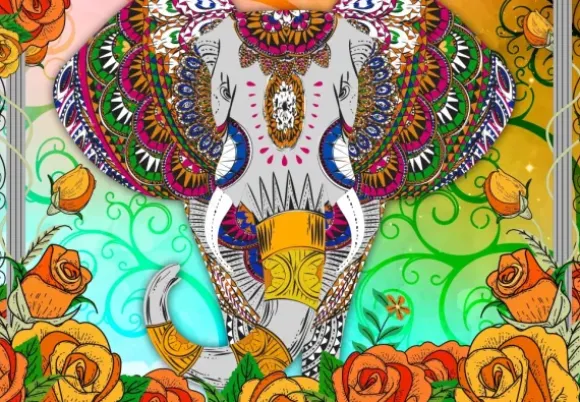 Colorful Elephant