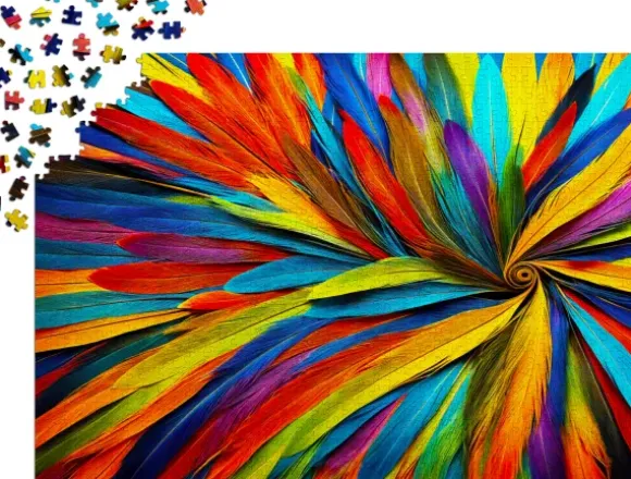 Colorful Feathers