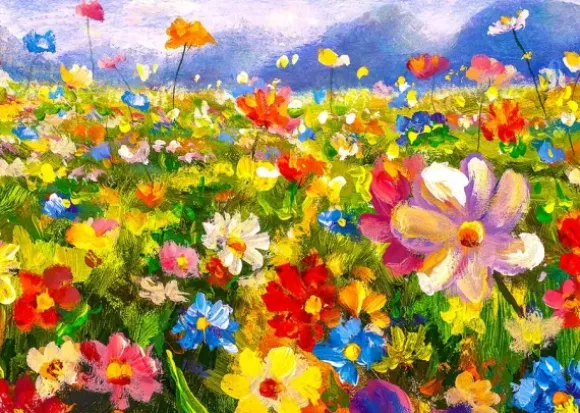 Colorful Flower Meadow