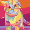 Colorful Kitty