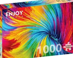 Colorful Paint Swirl