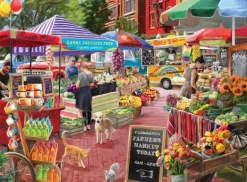 Connecting Pieces - A day at the Farmers Market