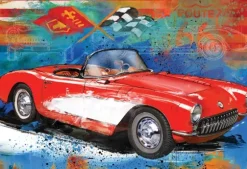 Corvette Cruising Tin