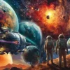Cosmos Multicolore : Voyage dans l'Espace