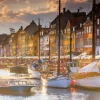 Coucher de Soleil à Copenhague