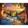 Coucher de Soleil en Toscane