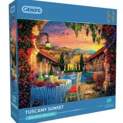Coucher de Soleil en Toscane
