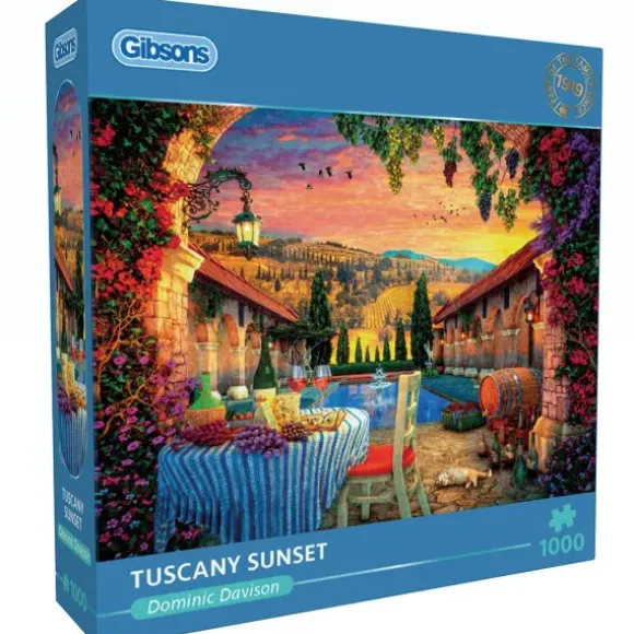Coucher de Soleil en Toscane