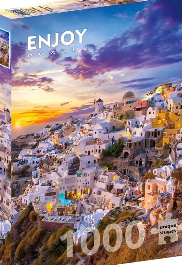 Coucher de Soleil sur Santorin