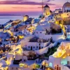 Coucher de Soleil sur Santorin
