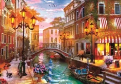 Coucher De Soleil Sur Venise