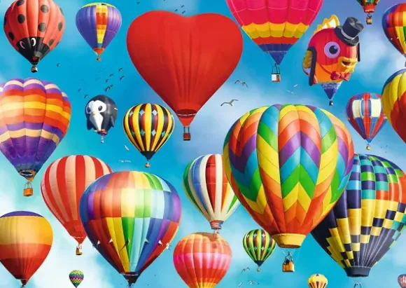 Crazy Shapes - Colorful Balloons