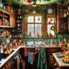 Cuisine Rustique de Noël