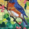 Cynthie Fisher - Stained Glass Bluebird