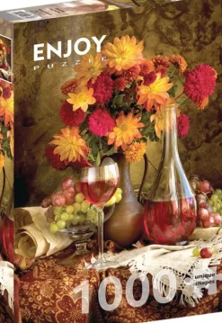 Dahlias and Wine