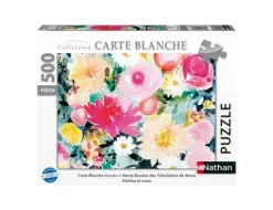 Dahlias et roses / Marie Boudon (Collection Carte blanche)