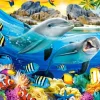 Dauphins dans les Tropiques