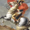 David Jacques-Louis - David Jacques-Louis : Napoléon Bonaparte franchissant les Alpes