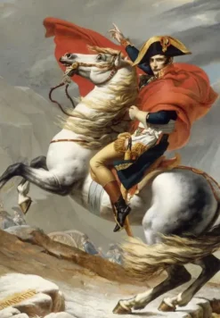 David Jacques-Louis - Jacques-Louis David: Bonaparte franchissant le Grand Saint-Bernard, 20 mai 1800