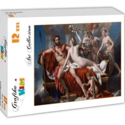 David Jacques-Louis - Pièces XXL - Jacques-Louis David: Mars désarmé par Vénus, 1824