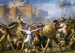 David Jacques-Louis - The Intervention of the Sabine Women