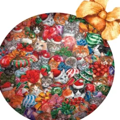 Décoration de Noël Chats