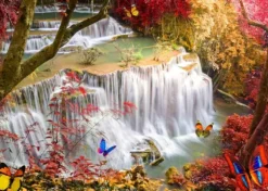 Deep Forest Waterfall