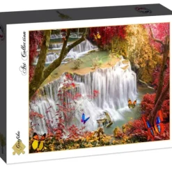 Deep Forest Waterfall