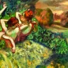 Degas Edgar - Degas Edgar - Four Dancers