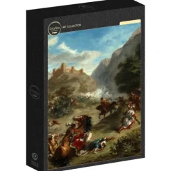 Delacroix Eugène - Eugène Delacroix : Arabes tiraillés dans les montagnes