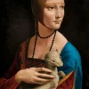 De Vinci Léonard - Art Collection - Lady with the Ermine, Leonardo da Vinci