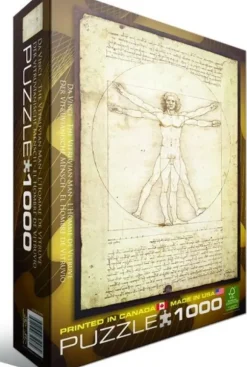 De Vinci Léonard - Leonard de Vinci : L'homme de Vitruve