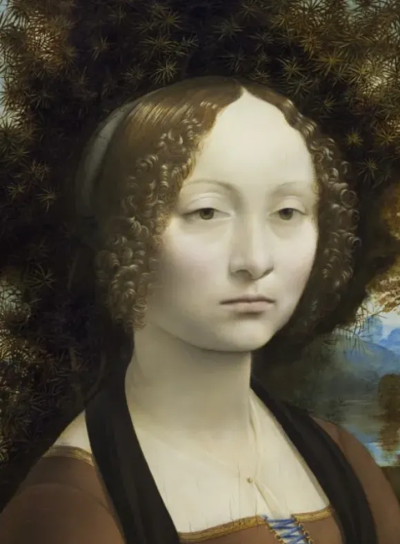 De Vinci Léonard - Leonard de Vinci: Ginevra de' Benci, 1474-1476