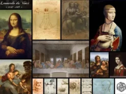 De Vinci Léonard - Léonard de Vinci - Collage