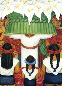 Diego Rivera - Flower Festival