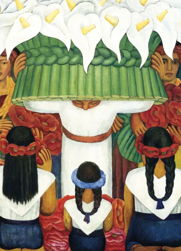 Diego Rivera - Flower Festival