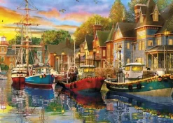 Dominic Davison - 2 Puzzles - Sails at Sunset