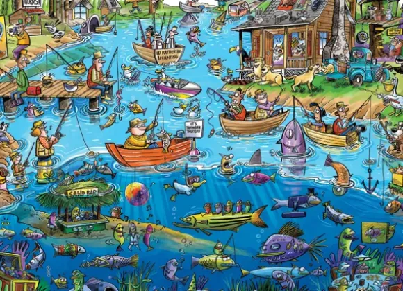 DoodleTown: Pêche à la Ligne