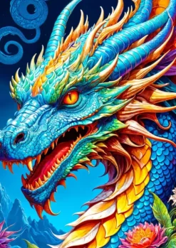 Dragon Bleu