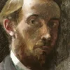 Edouard Vuillard : Autoportrait à l'Age de 21 ans, 1889