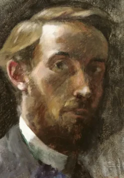 Edouard Vuillard : Autoportrait à l'Age de 21 ans, 1889
