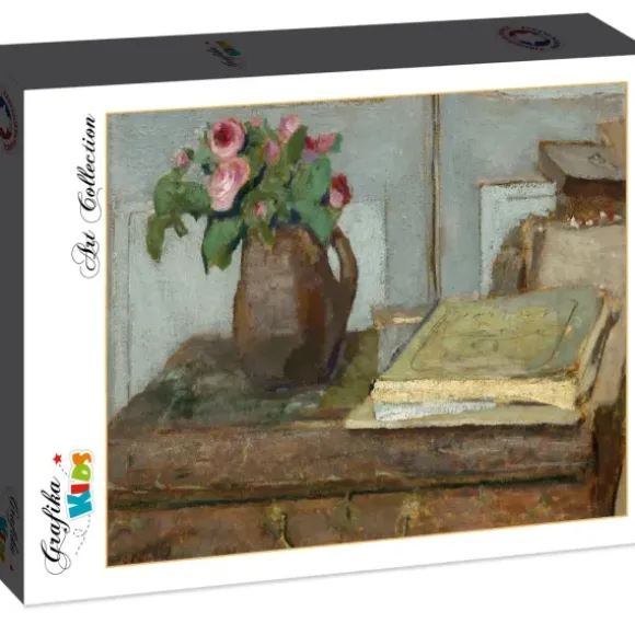 Edouard Vuillard : La palette de l'Artiste et un Vase avec des Roses, 1898