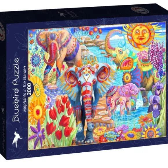 Elephants in the Garden