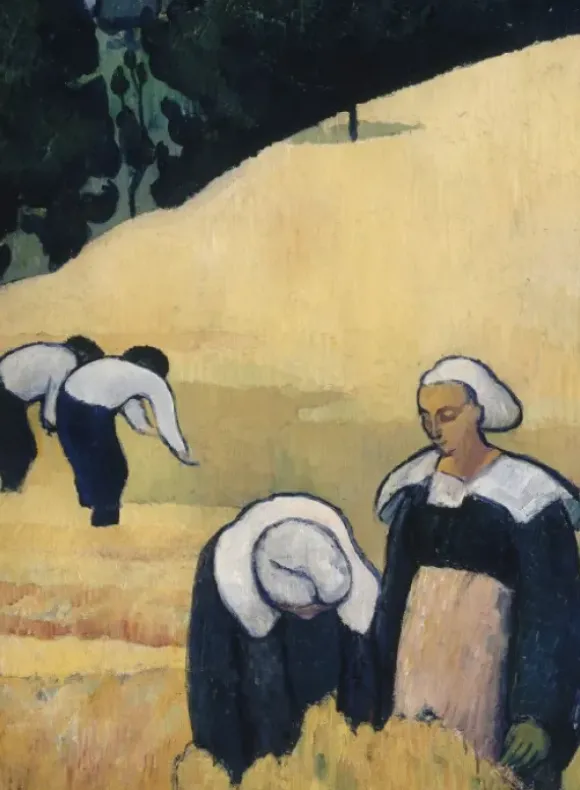 Emile Bernard: La Moisson, 1888
