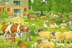 Familles d'Animaux à la Ferme