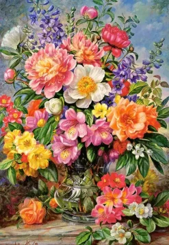 Fleurs de Juin dans un Éclat Radieux